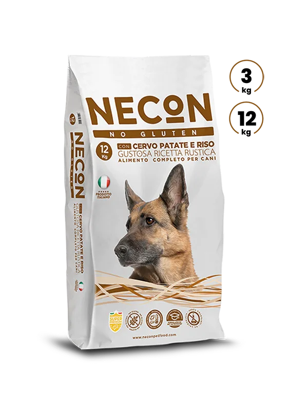 Necon NO GLUTEN | CERVO PATATE E RISO