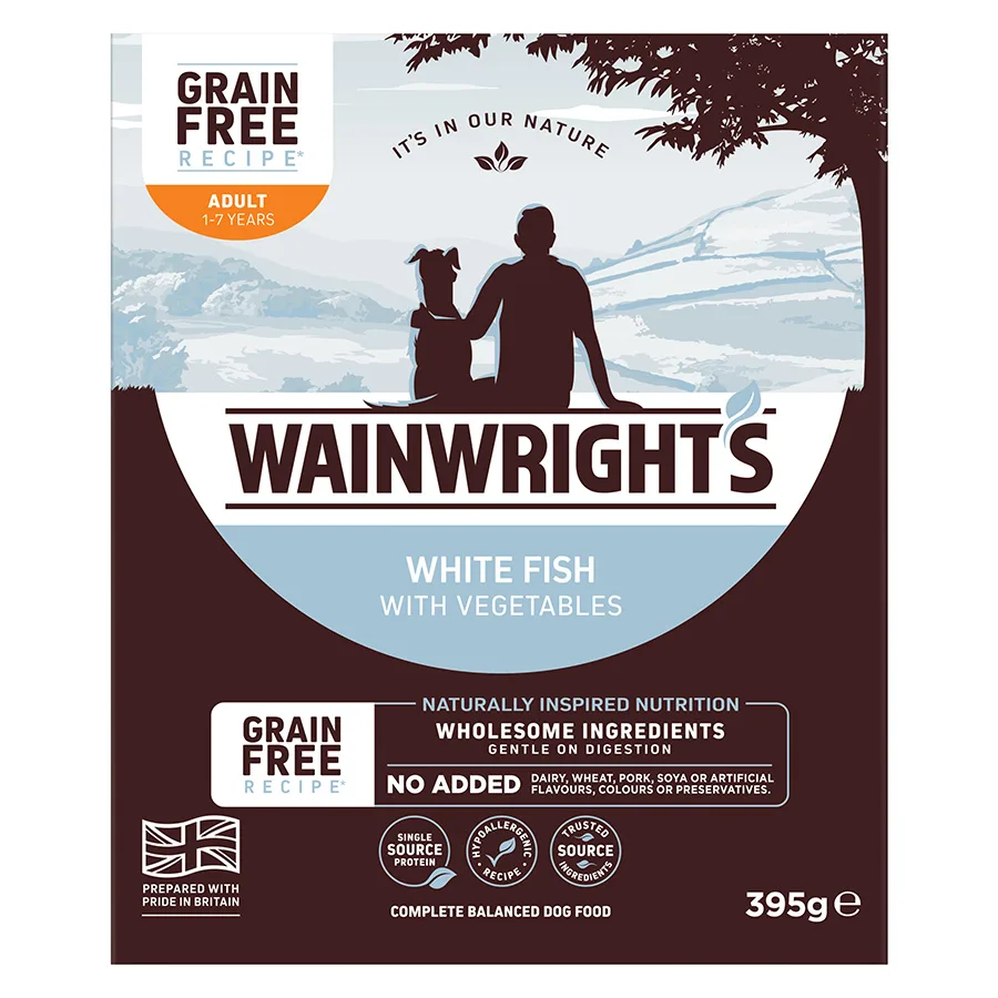 Wainwright's Grain Free Adult Wet Dog Food Fish