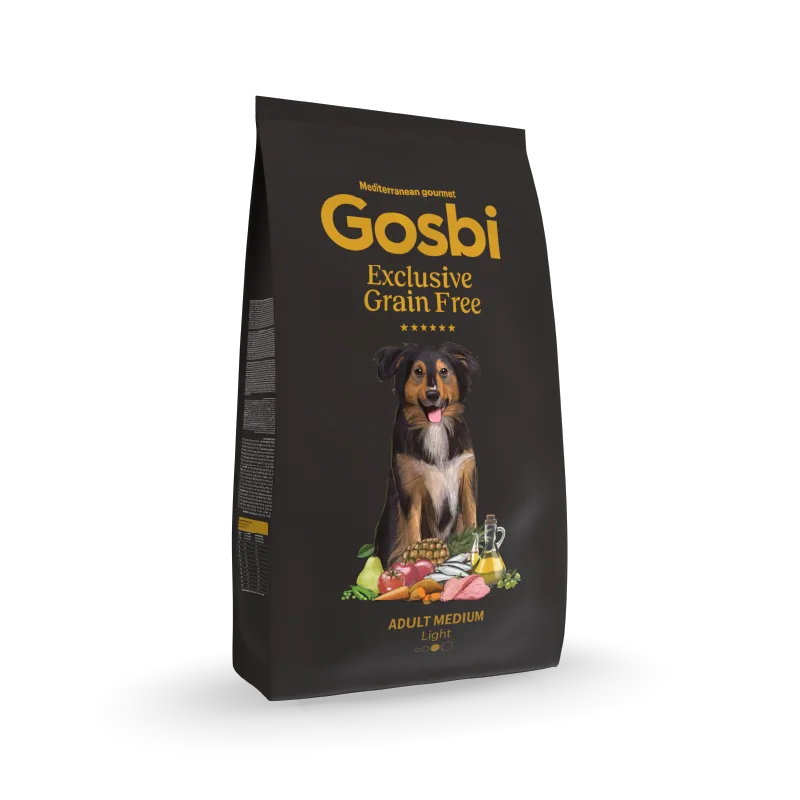 Gosbi Exclusive Grain Free Dog Adult Medium Light