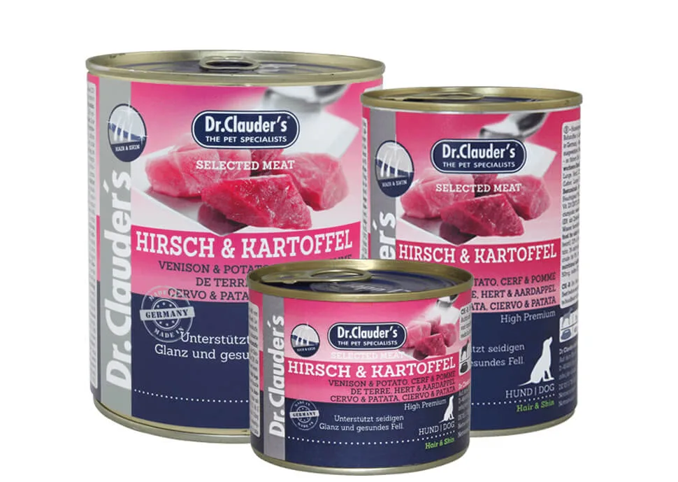 Dr. Clauder's Selected Meat Hirsch & Kartoffel
