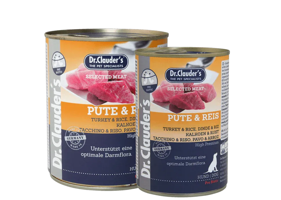 Dr. Clauder's Selected Meat Pute & Reis