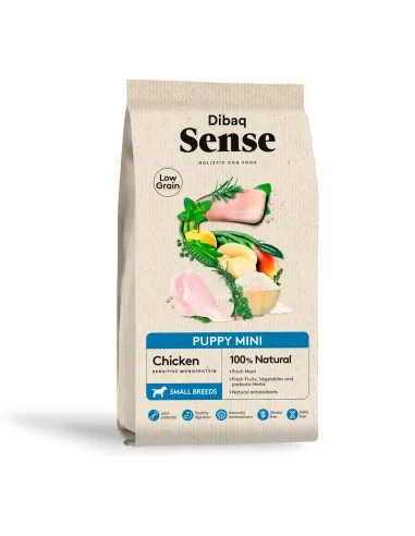 Dibaq Dibaq Sense Low Grain Pollo Cachorro Mini