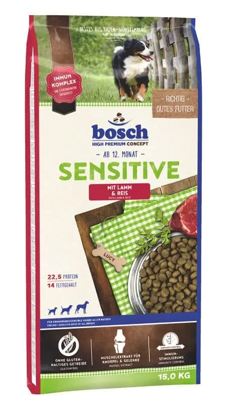 Bosch Sensitive jagnięcina i ryż
