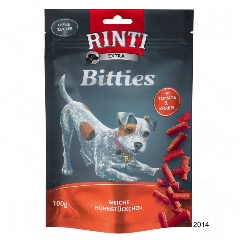 Rinti Extra Bitties, Kylling med Tomater & græskar