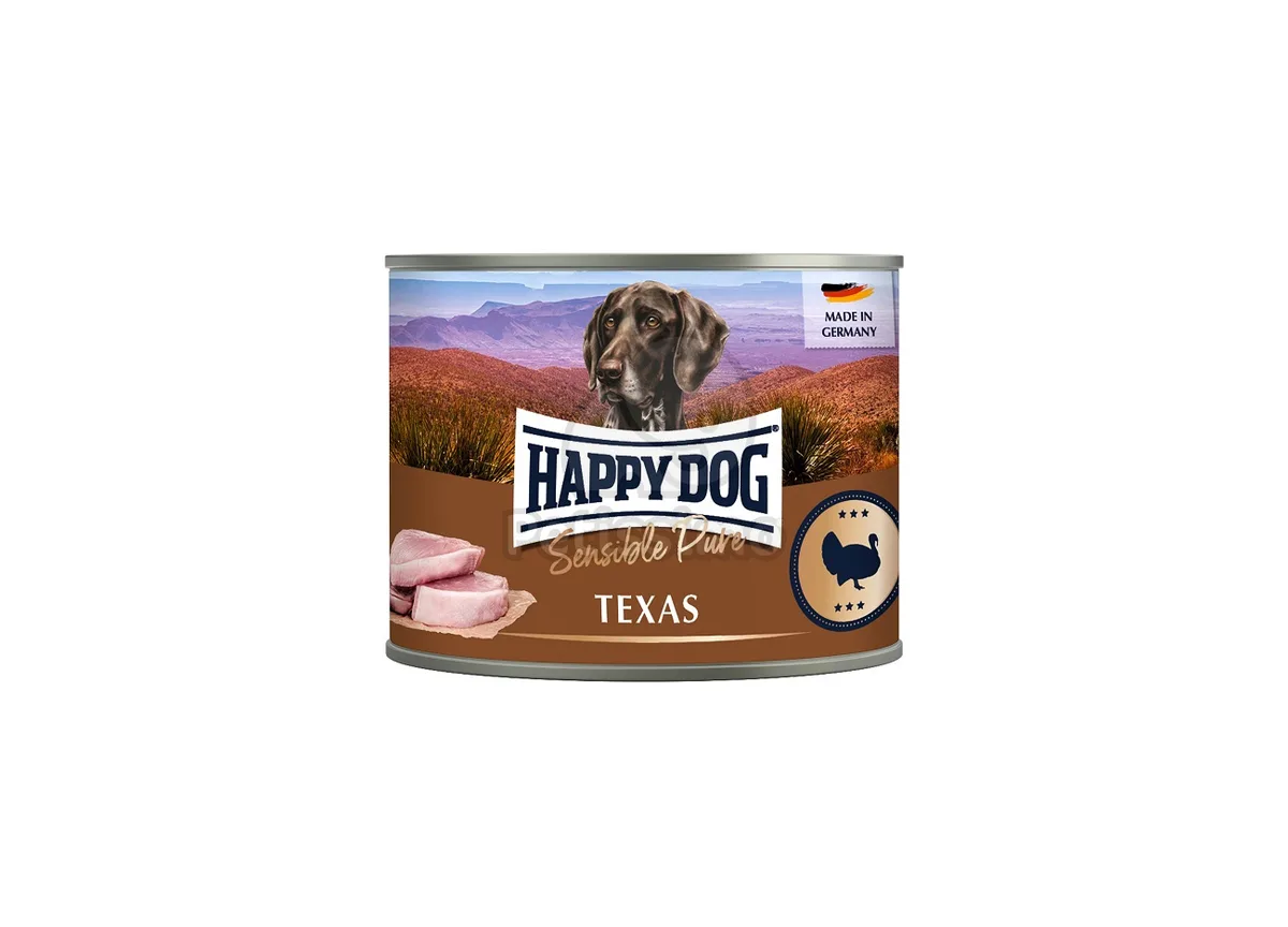 Happy Dog Sensible Pure Texas - Pulykahúsos