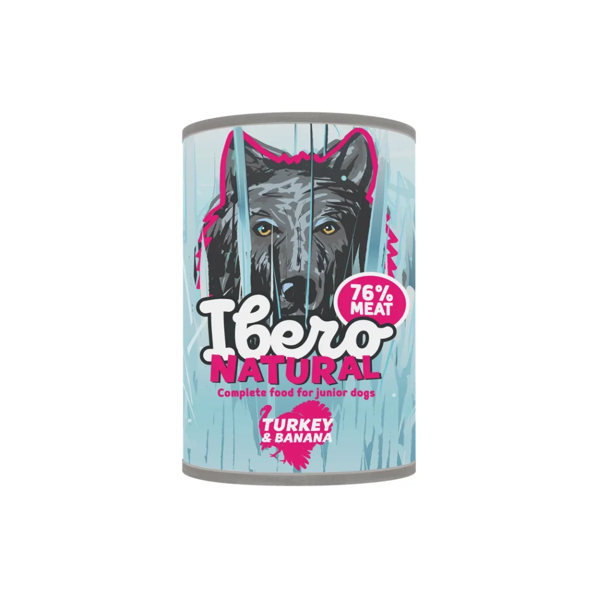 Ibero COLD PRESSED Ibero Complete Low Grain Junior Turkey & Banana