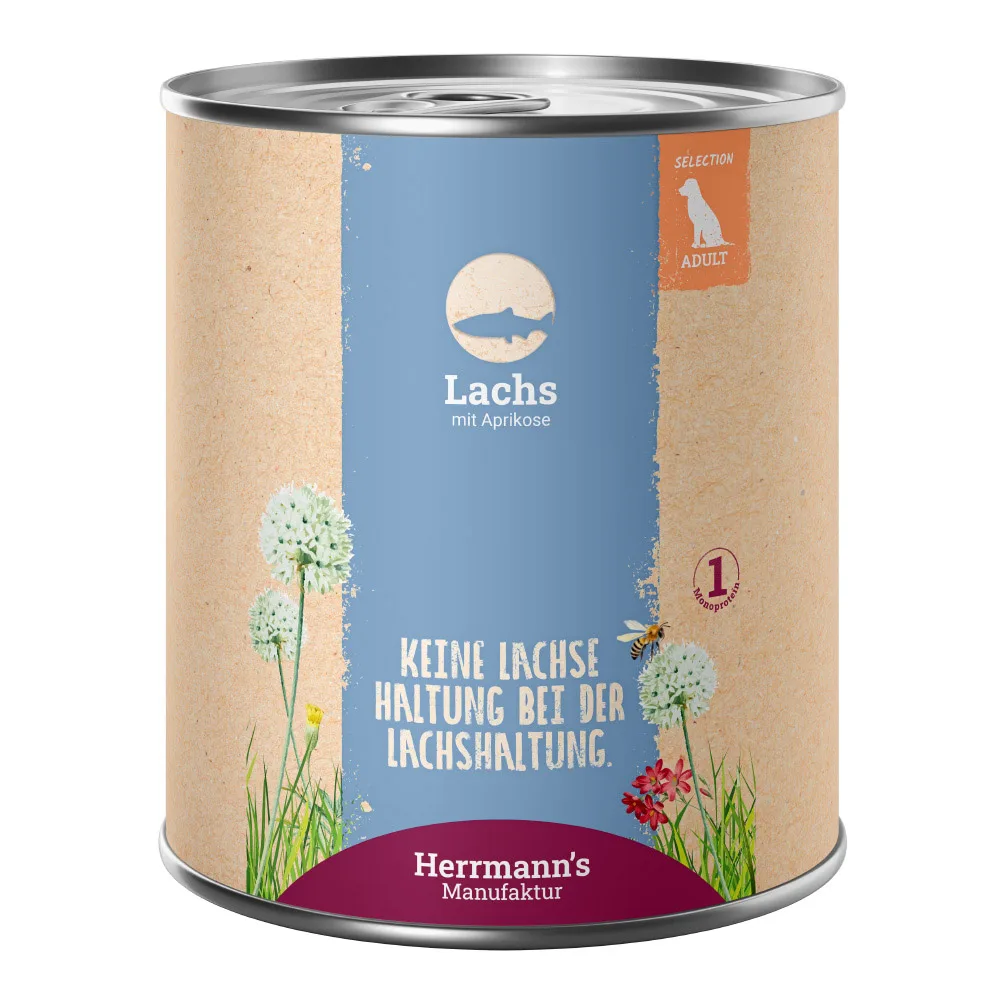 Herrmann's Selection Adult Lachs mit Aprikose