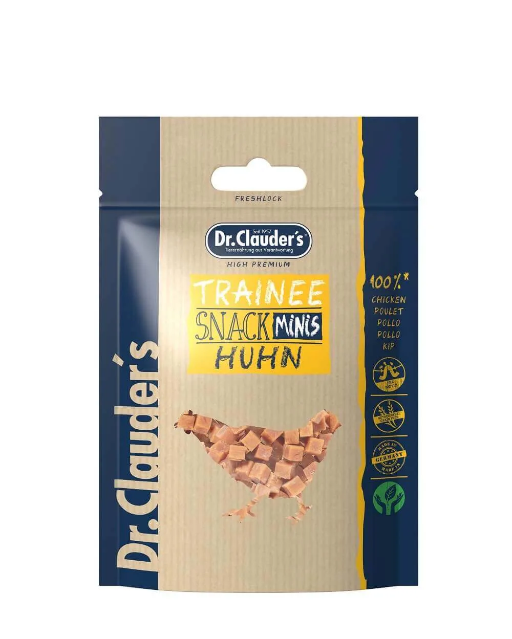 Dr.Clauder solutions for pets GmbH Dr.Clauder´s Trainee Snack Minis Huhn