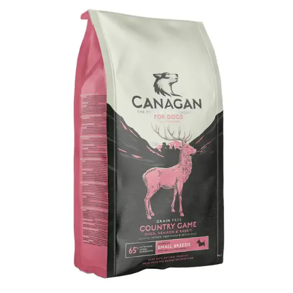Canagan for Dogs Adult Small Breeds Grain Free Selvaggina