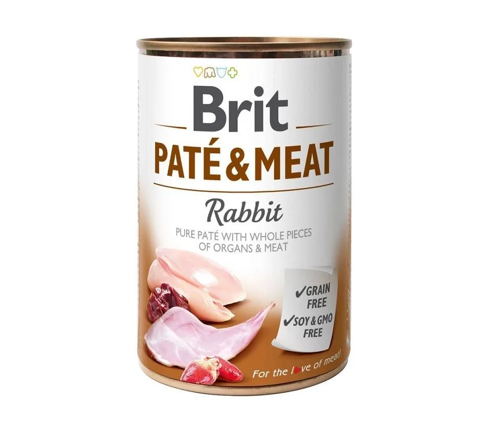 Brit Pate&Meat rabbit pasztet z królikiem dla psa