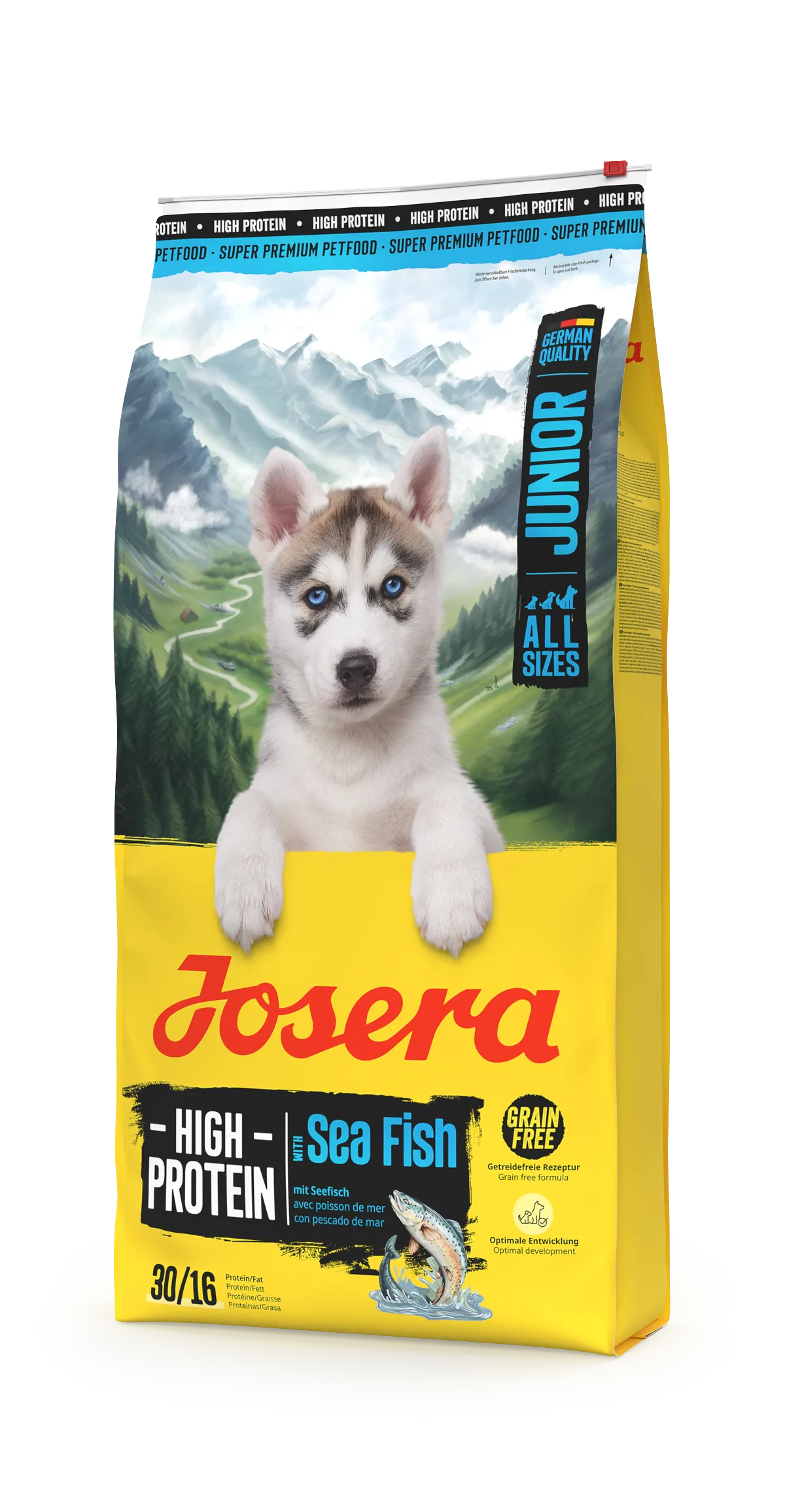 Josera Petfood JUNIOR HIGH PROTEIN SEA FISH