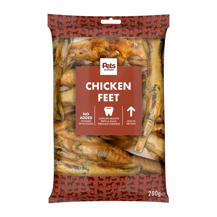 Pets at Home Chicken Feet Dog Treats