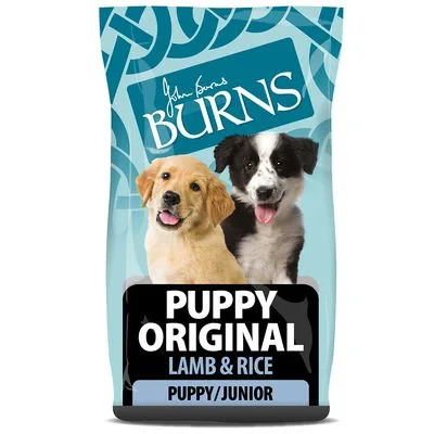 Burns Puppy Original - karitsaa ja riisiä