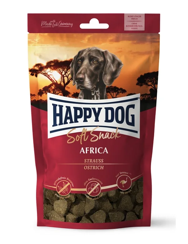 Happy Dog SoftSnack Africa Strauß