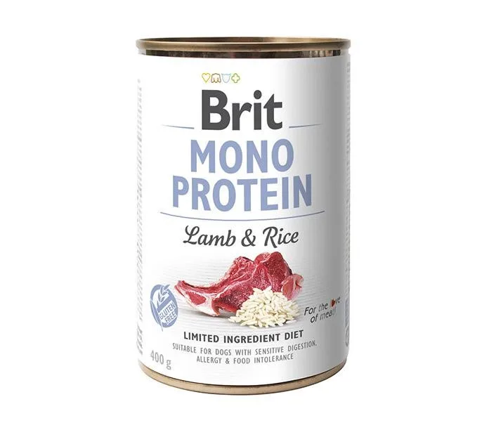 Brit Mono Protein - Jehněčí S Rýží