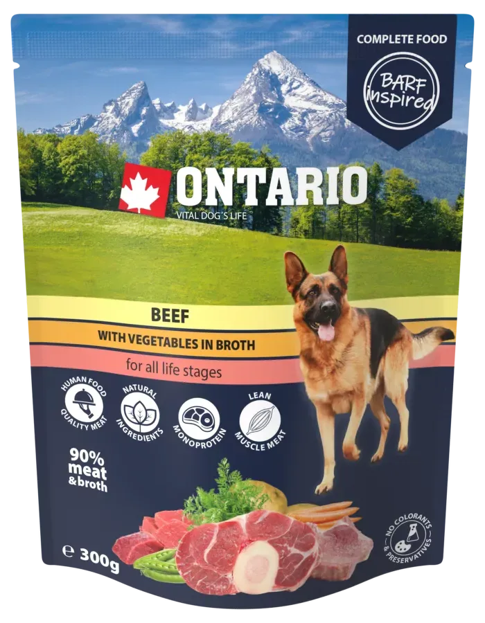 Ontario hovězí se zeleninou ve vývaru