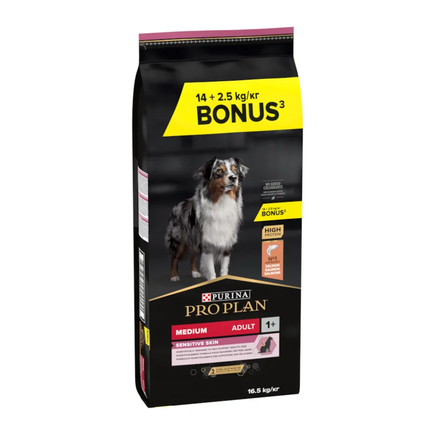 Purina Pro Plan Adult Medium Sensitive Skin Salmón