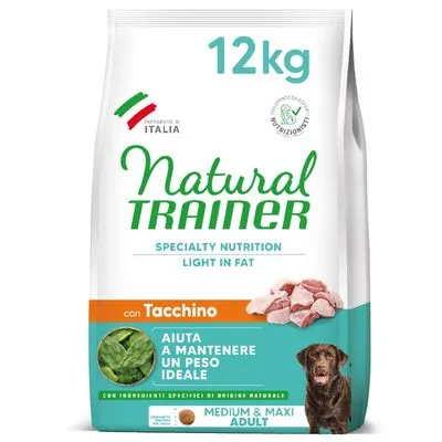 Trainer Natural Trainer Light in Fat Adult Medium & Maxi con Pavo