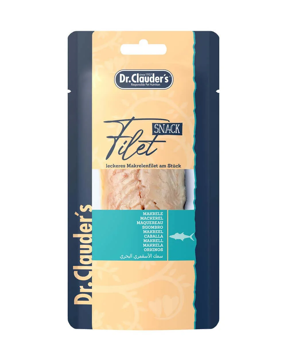 Dr.Clauder solutions for pets GmbH Filet Snack Makrele