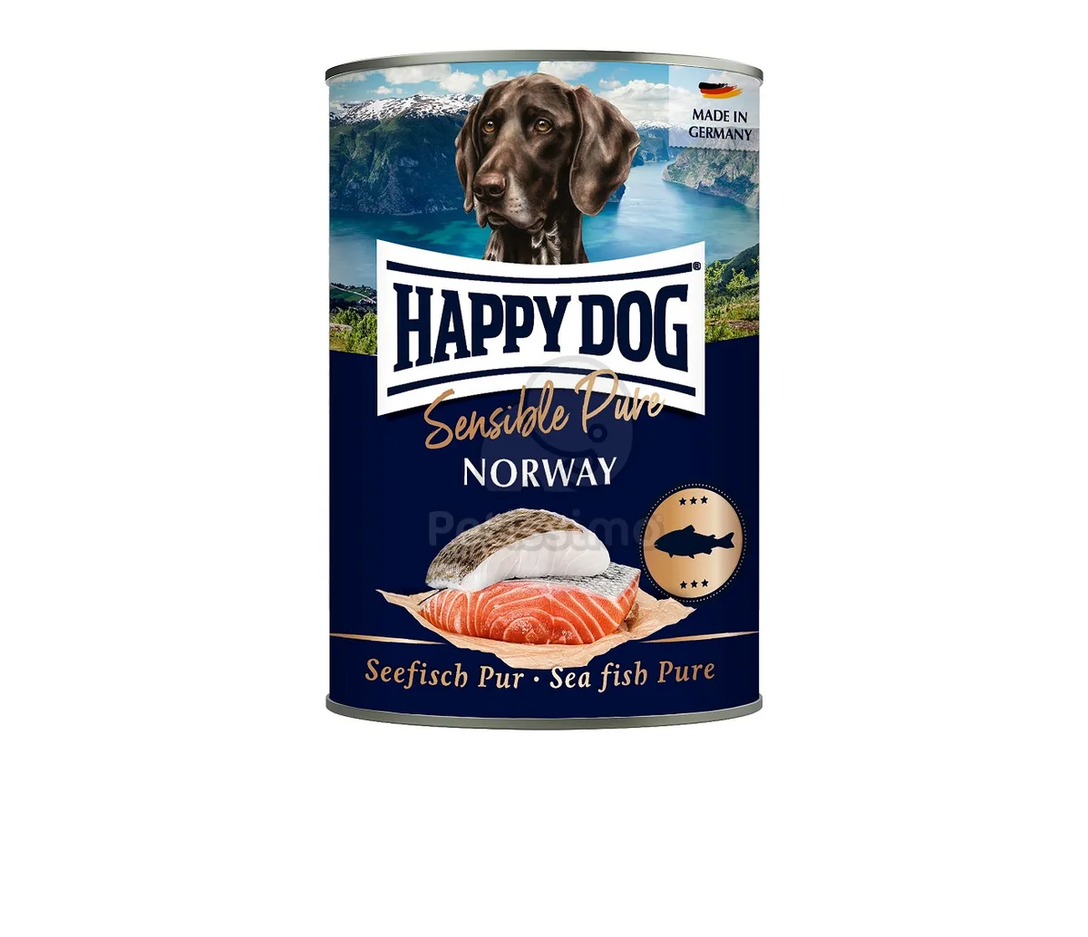 Happy Dog Sensible Pure Norway - Tengeri halas konzerv