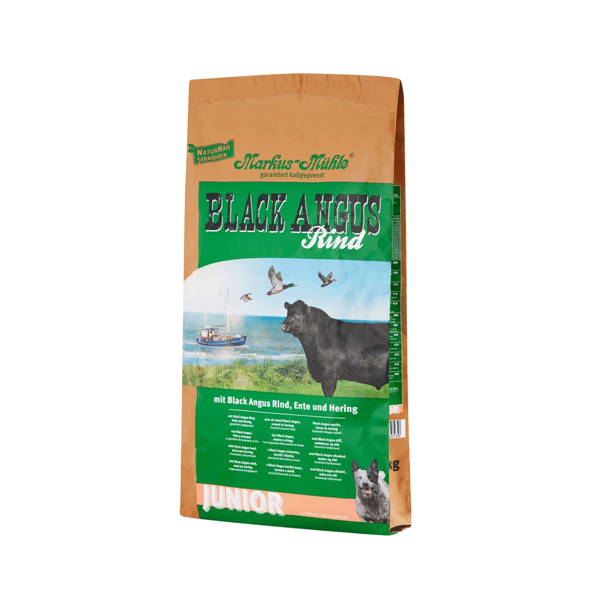Markus Mühle Markus-Mühle Black Angus Junior dog food