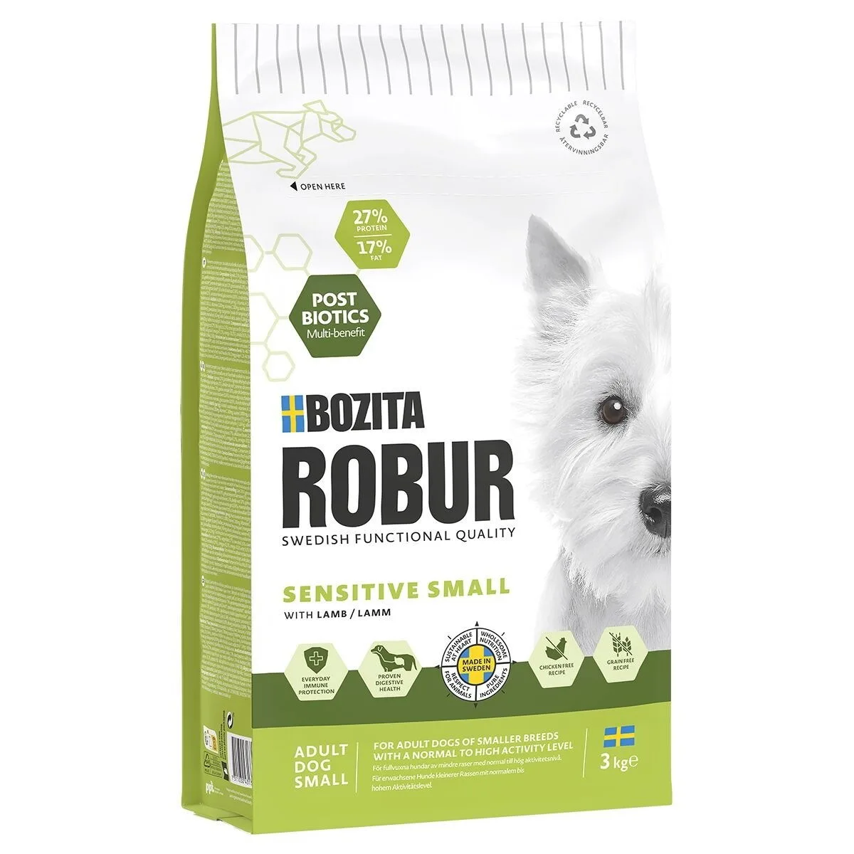 Bozita Robur Adult Small Breed Sensitive