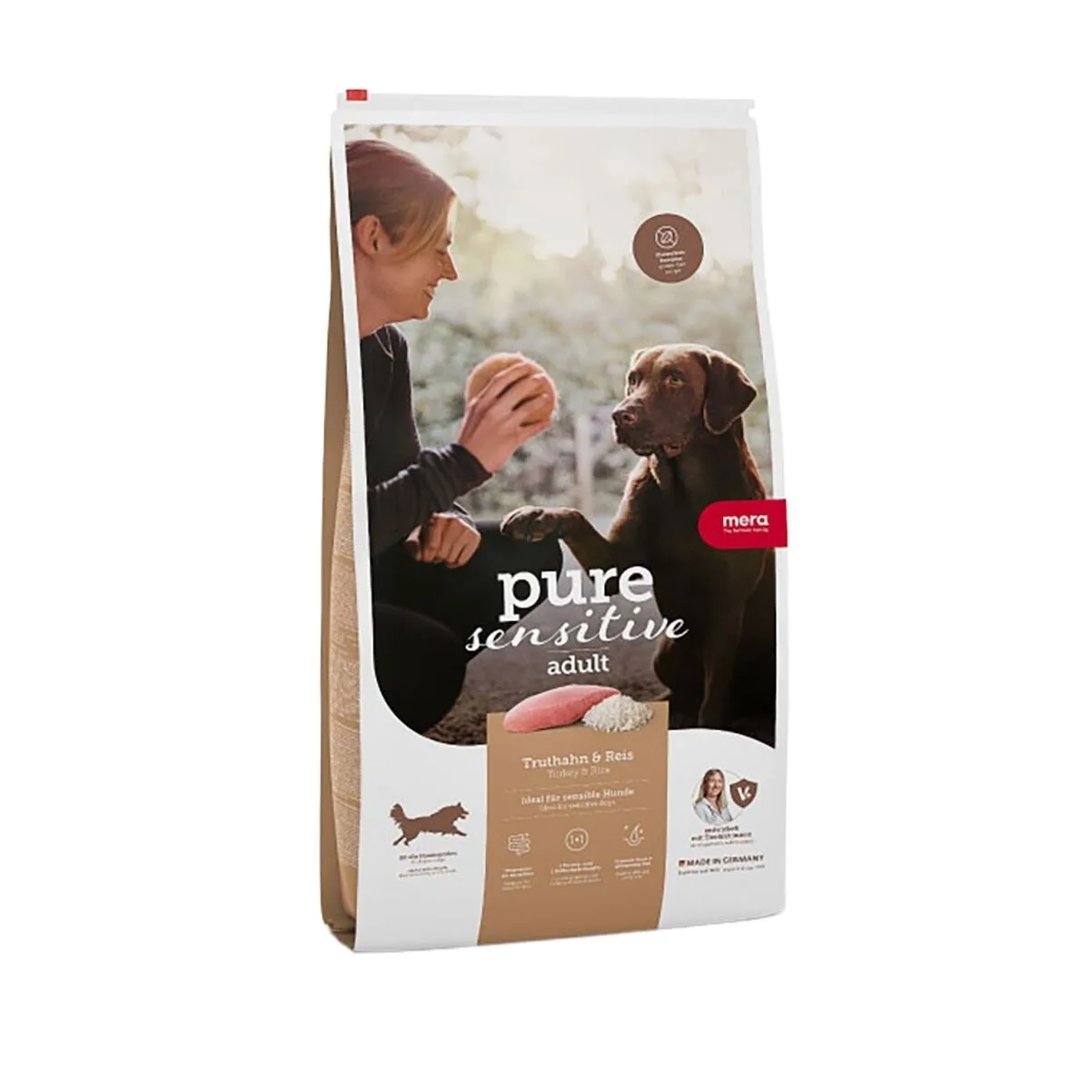 MERA Pure Sensitive Adult Turkey & Rice