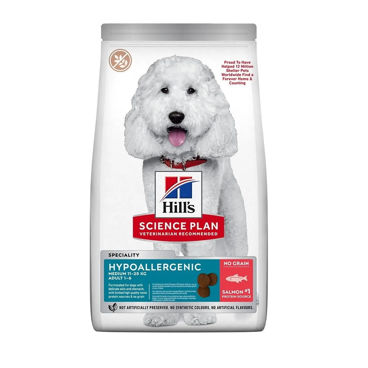 Hill's Science Plan Science Plan Hypoallergenic Canine Adult Medium Salmon