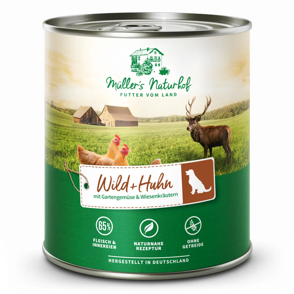 Müller’s Naturhof Traditionell Wild und Huhn