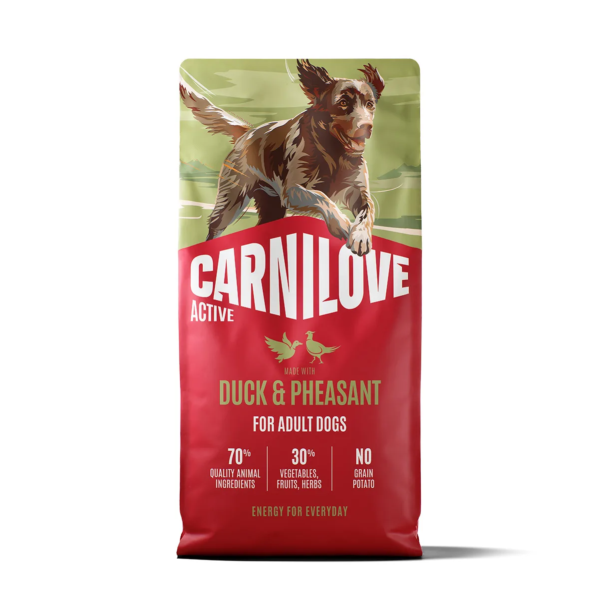 Carnilove Dog Adult Active Duck & Pheasant Torrfoder till Hund