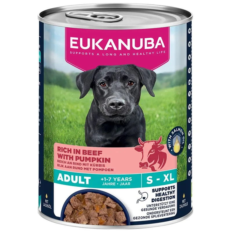Eukanuba Adult Rig på okse med græskar