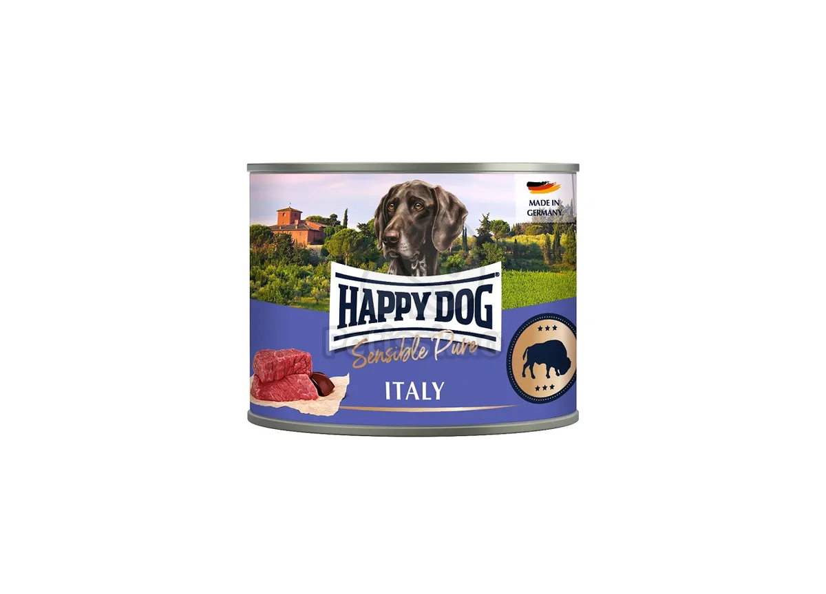 Happy Dog Sensible Pure Italy - Bivaly húsos