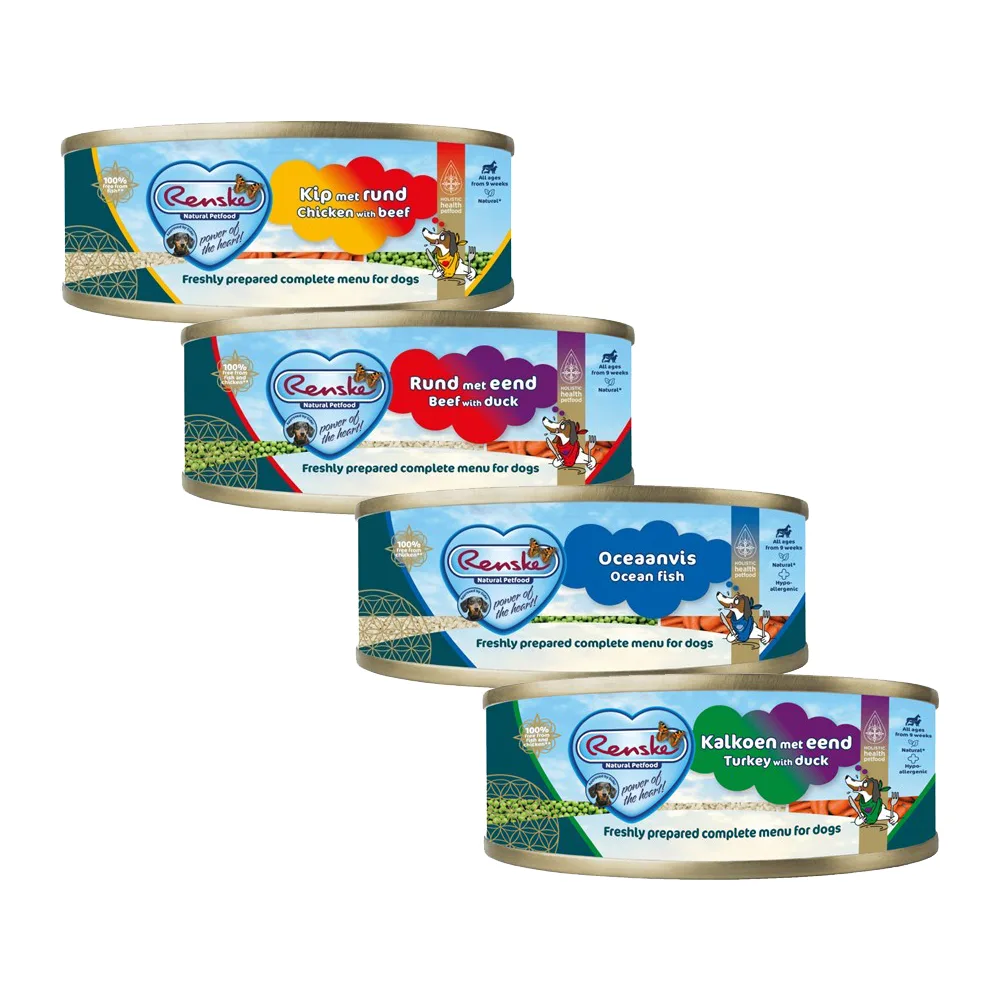 Renske Fresh Dog Food - Tin