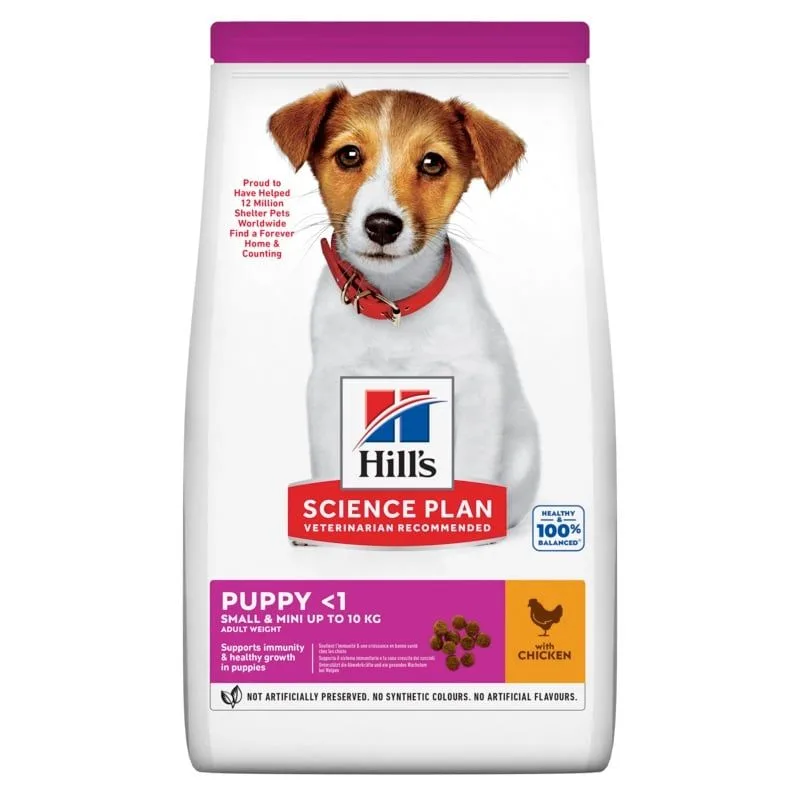Hill's Science Plan Science Plan Canine Puppy Small & Mini z kurczakiem