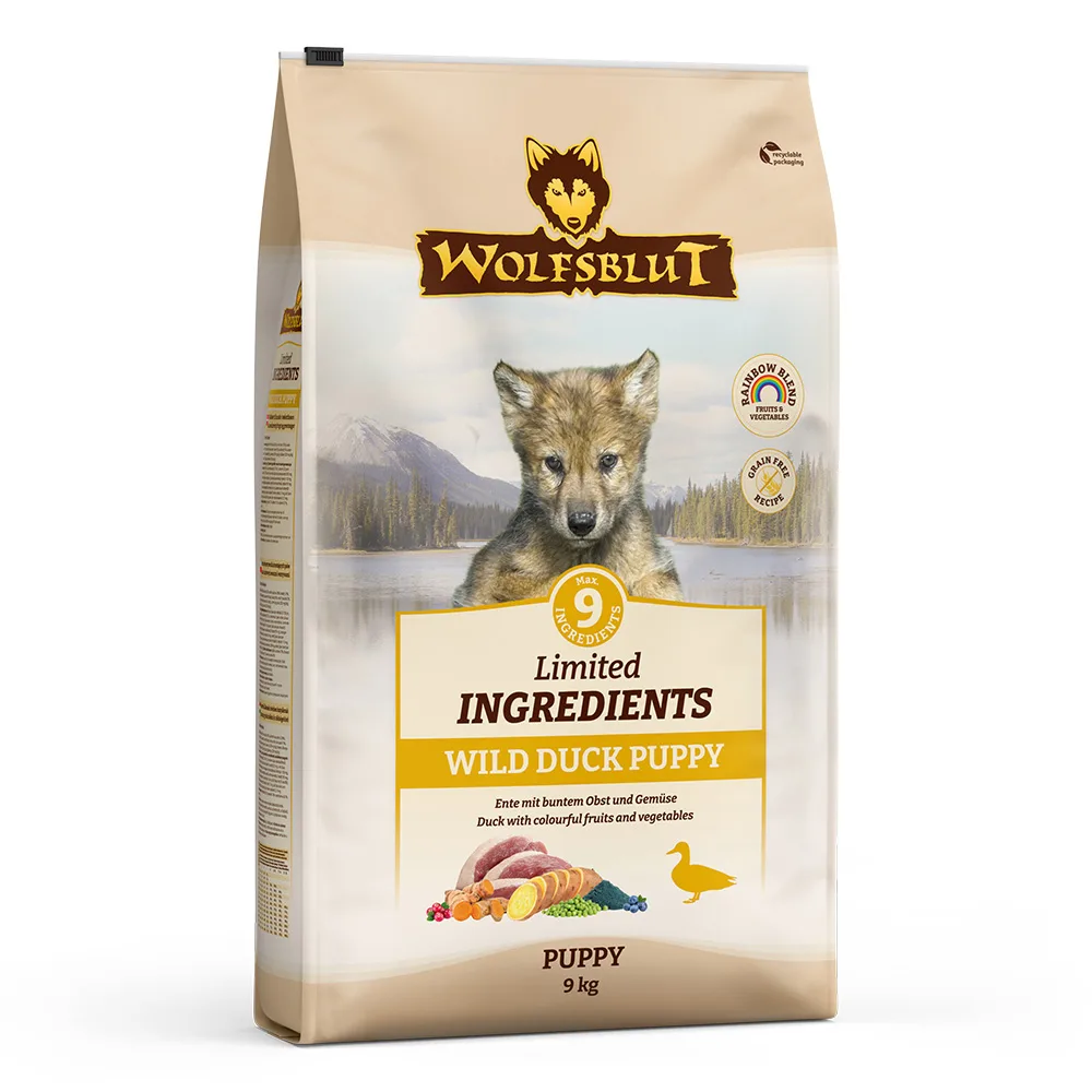 Wolfsblut Limited Ingredients Puppy Wild Duck Trockenfutter