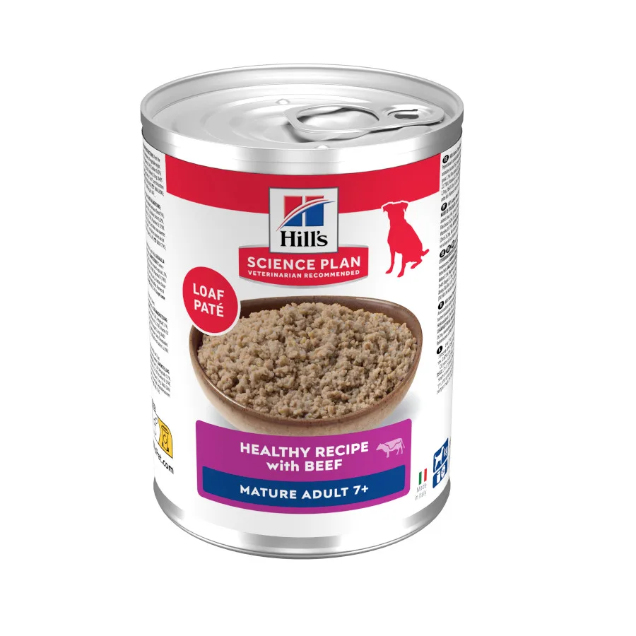 Hill's Science Plan Science Plan Mature Adult 7+ Ternera en Paté lata