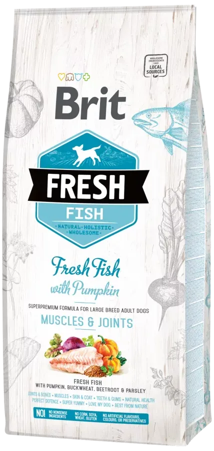 Brit Fresh Fish with Pumpkin Adult Large