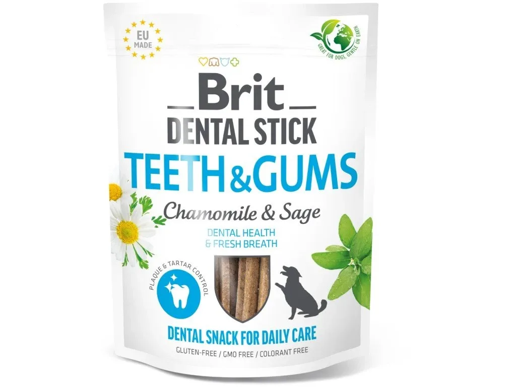 Brit Dog Dental Stick Teeth & Gums with Chamomile & Sage