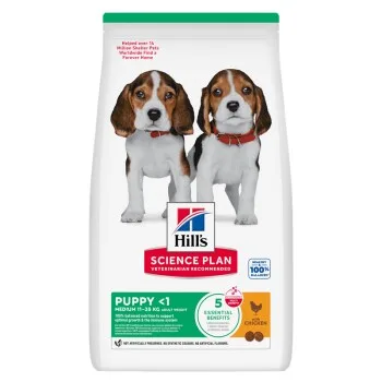 Hill's Science Plan Science Plan Trockenfutter Hund, Medium Puppy, mit Huhn