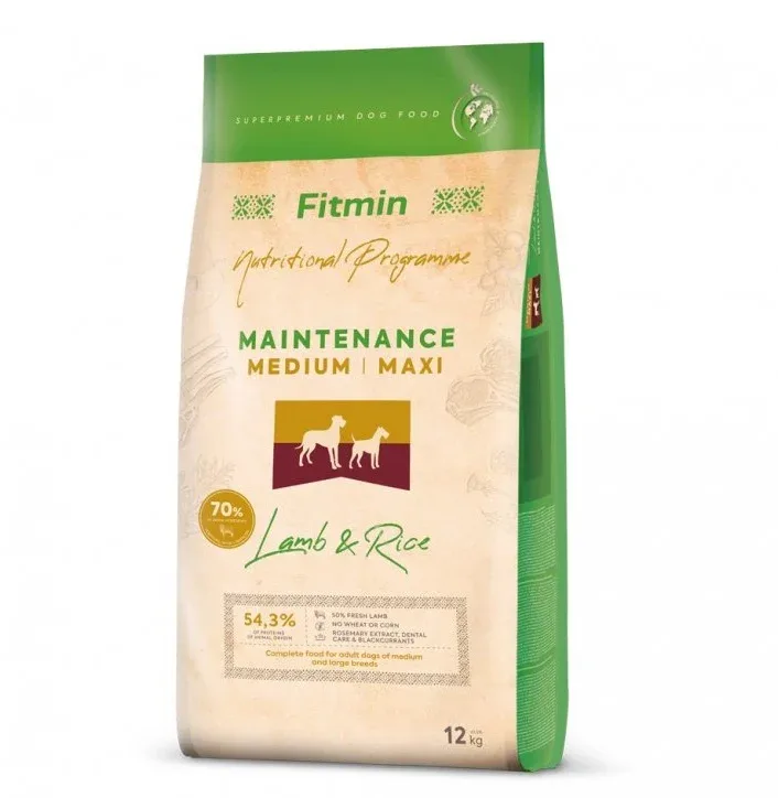Fitmin Dog Medium/Maxi Adult Lamb/Rice