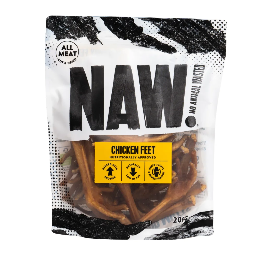 NAW Chicken Feet Natural Dog Treats