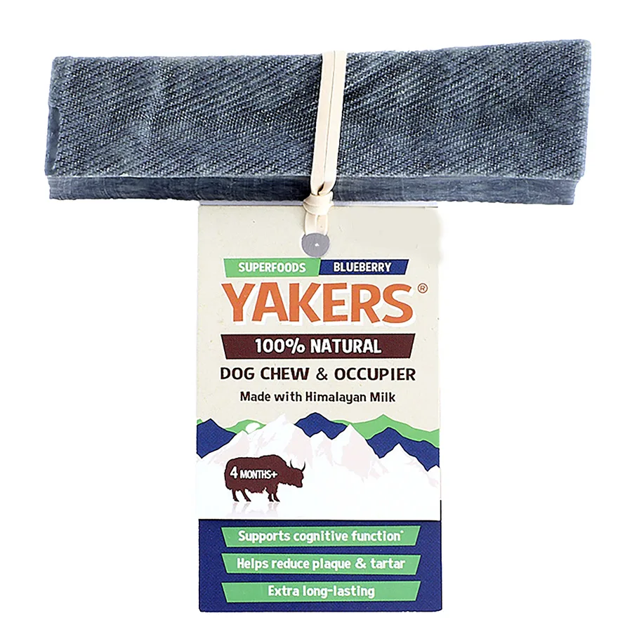 Yakers Blueberry Dog Chew & Occupier