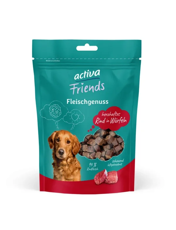 activa Friends Fleischgenuss in Würfeln Rind