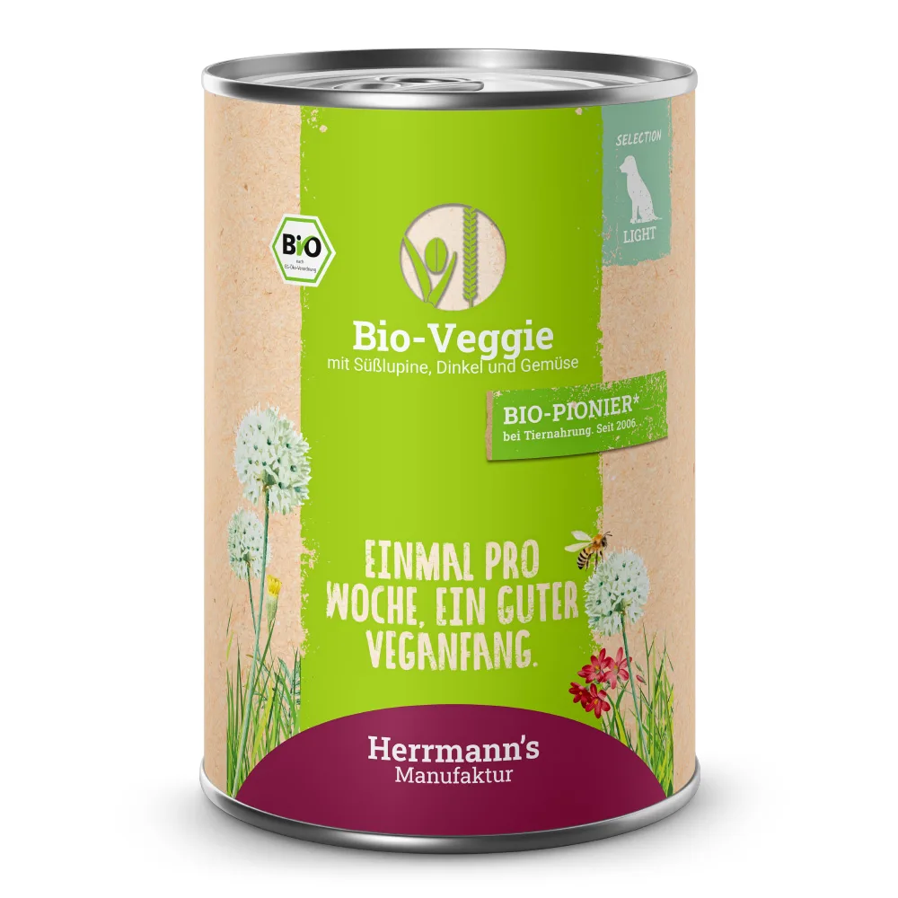Herrmann's Selection Veggie Bio Weiße Süßlupine & Dinkel