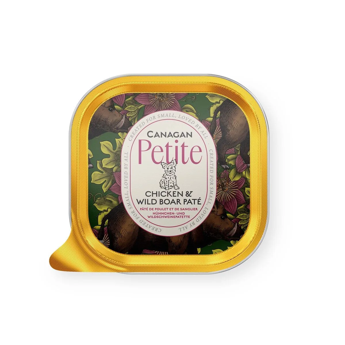 Canagan Petite Chicken with Wild Boar Pate Våtfoder till Hund