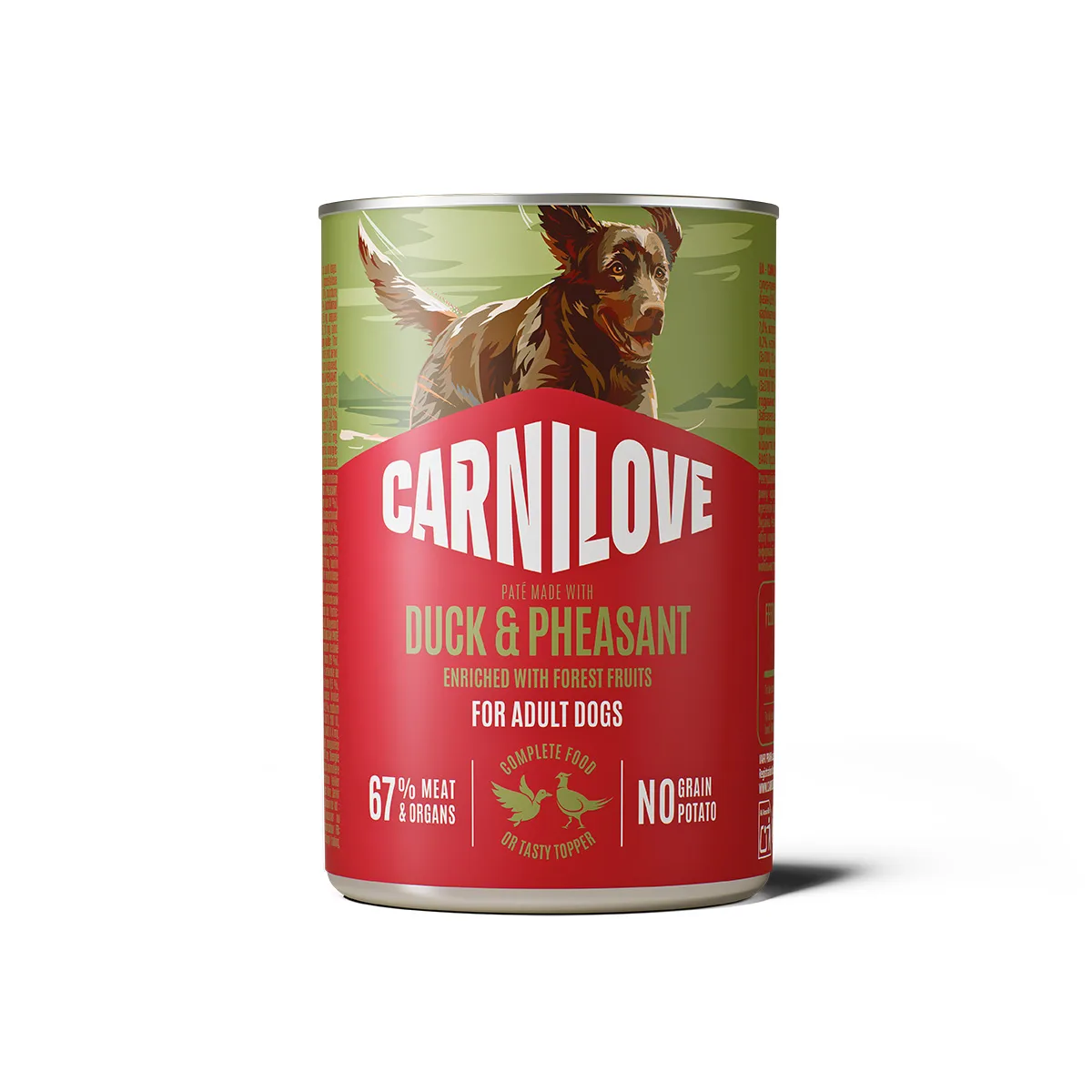 Carnilove Dog Adult Duck & Pheasant Paté Våtfoder till Hund