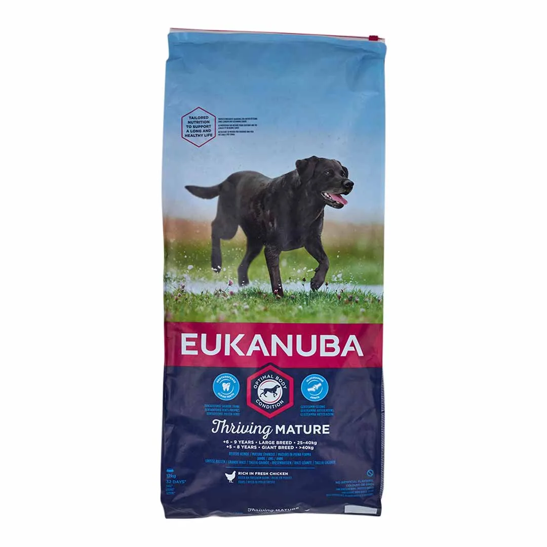 Eukanuba Senior Dry Dog Food Large Chicken