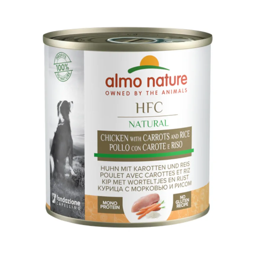 Almo Nature HFC Pollo, Zanahorias y Arroz