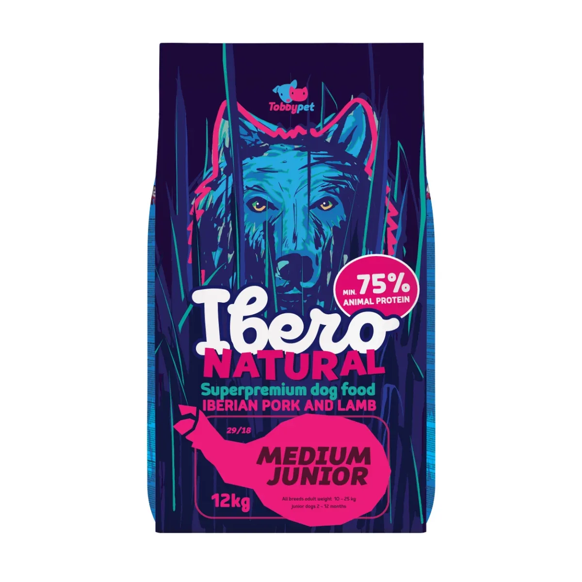 Ibero Natural Dog Medium Junior