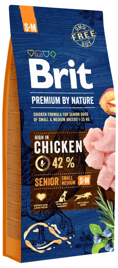 Brit Premium by Nature Senior S+M